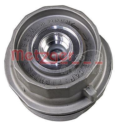 Cubierta, caja filtro de aceite (Cuerpo filtro de aceite) METZGER ref. 2370066
